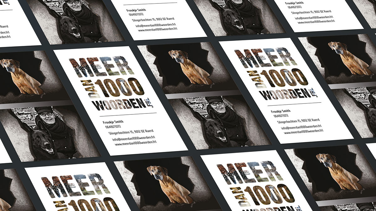 visitekaartjes-meerdanduizendwoorden1 Visitekaartjes - Afbeelding 1